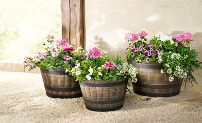 Pflanzkübel "Eimer", 3er-Set