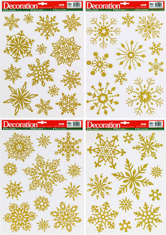 Fenstersticker "Sterne", 47-teilig