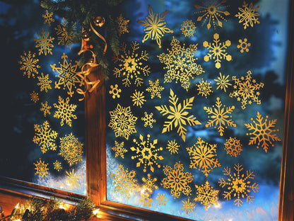 Fenstersticker "Sterne", 47-teilig