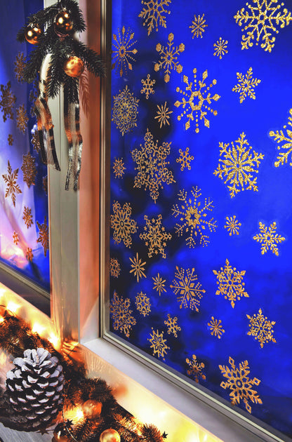 Fenstersticker "Sterne", 47-teilig