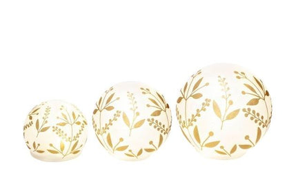 LED-Stimmungsleuchten "Golden Leaf" 3er-Set