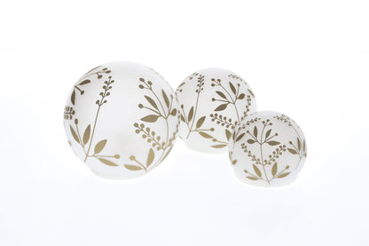 LED-Stimmungsleuchten "Golden Leaf" 3er-Set