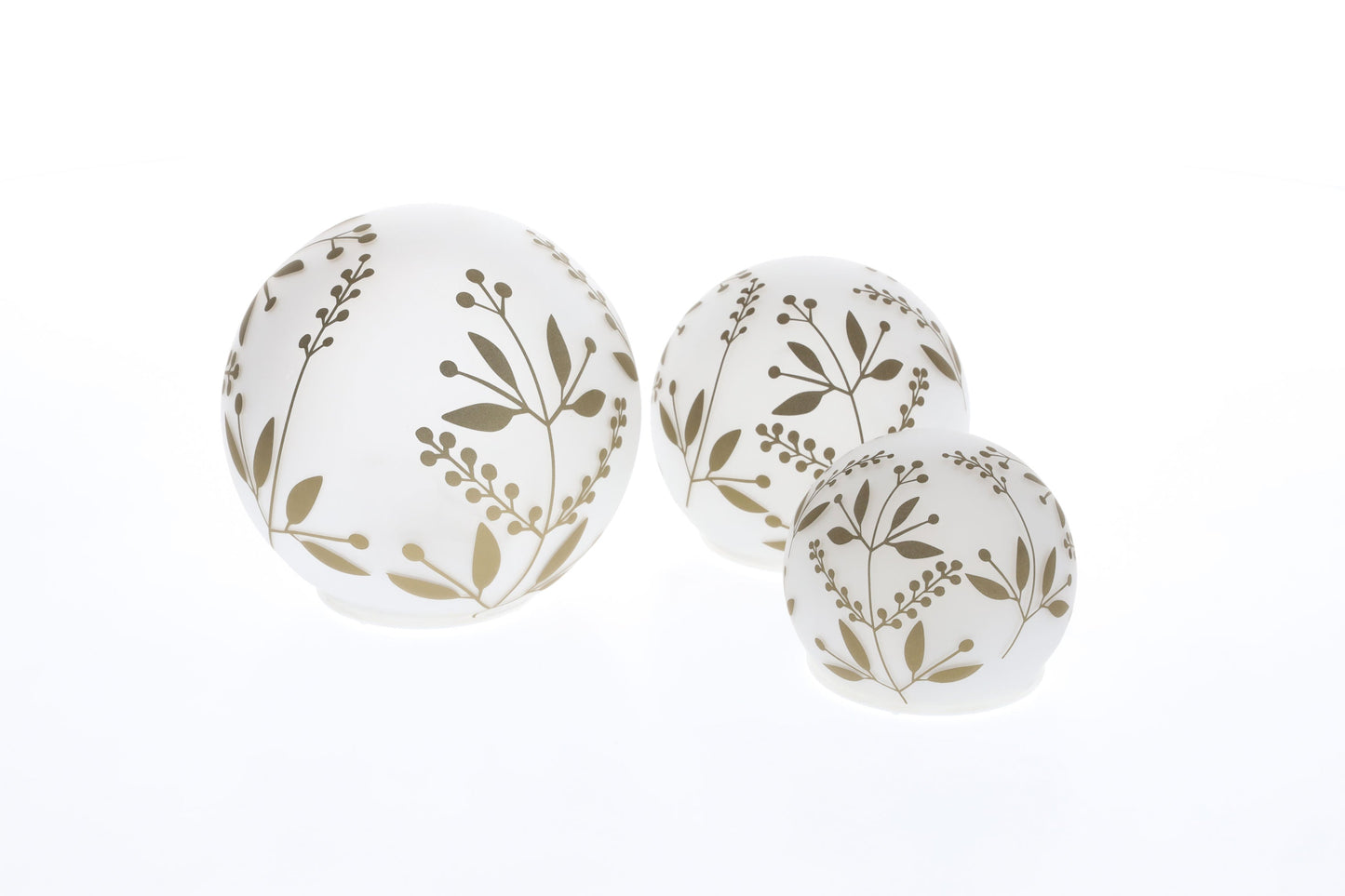 LED-Stimmungsleuchten "Golden Leaf" 3er-Set