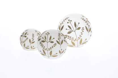 LED-Stimmungsleuchten "Golden Leaf" 3er-Set