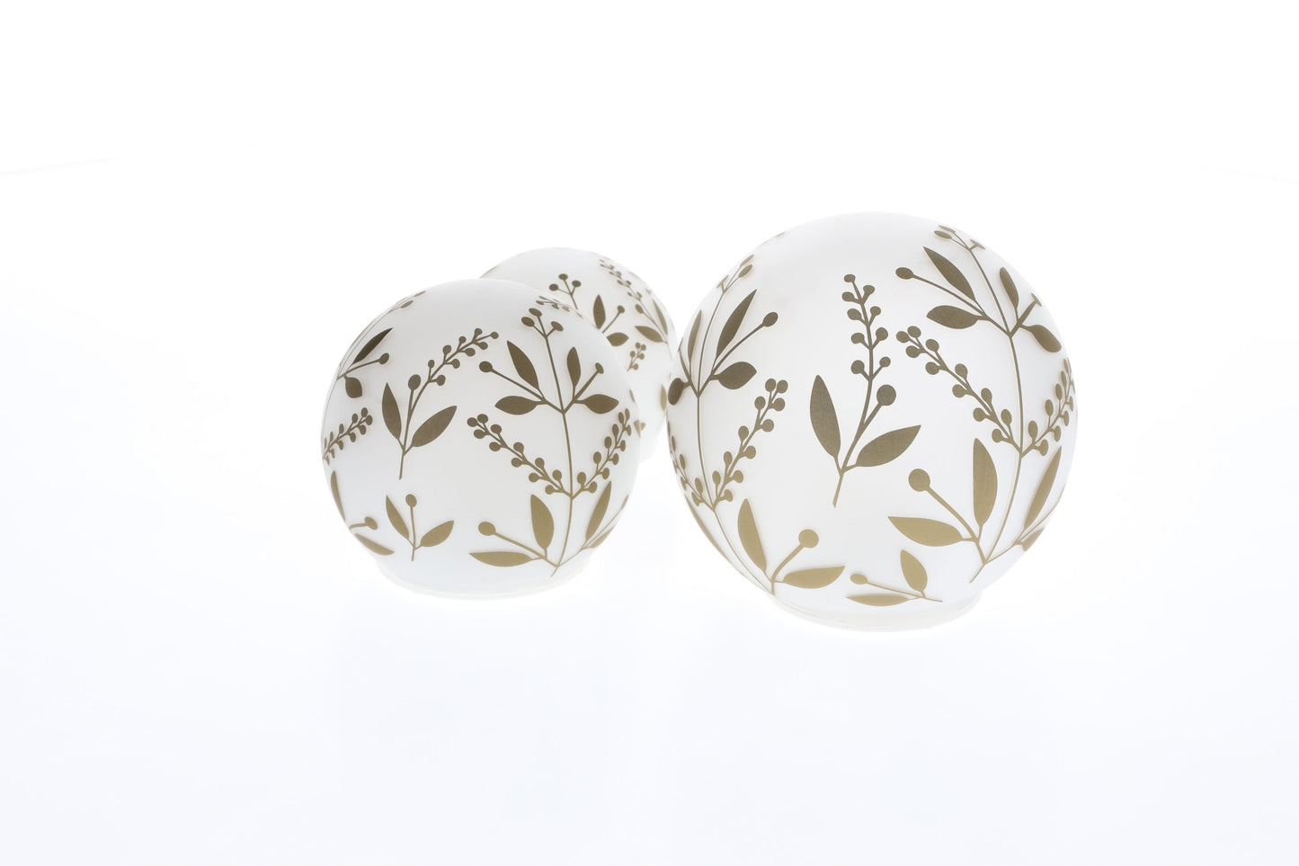 LED-Stimmungsleuchten "Golden Leaf" 3er-Set