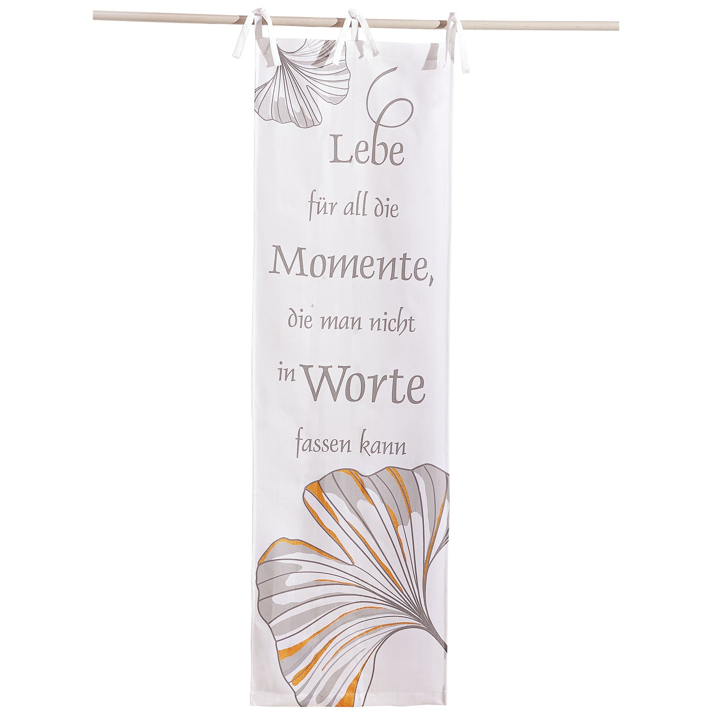 Vorhang Ginkgo "Momente", 60x200cm