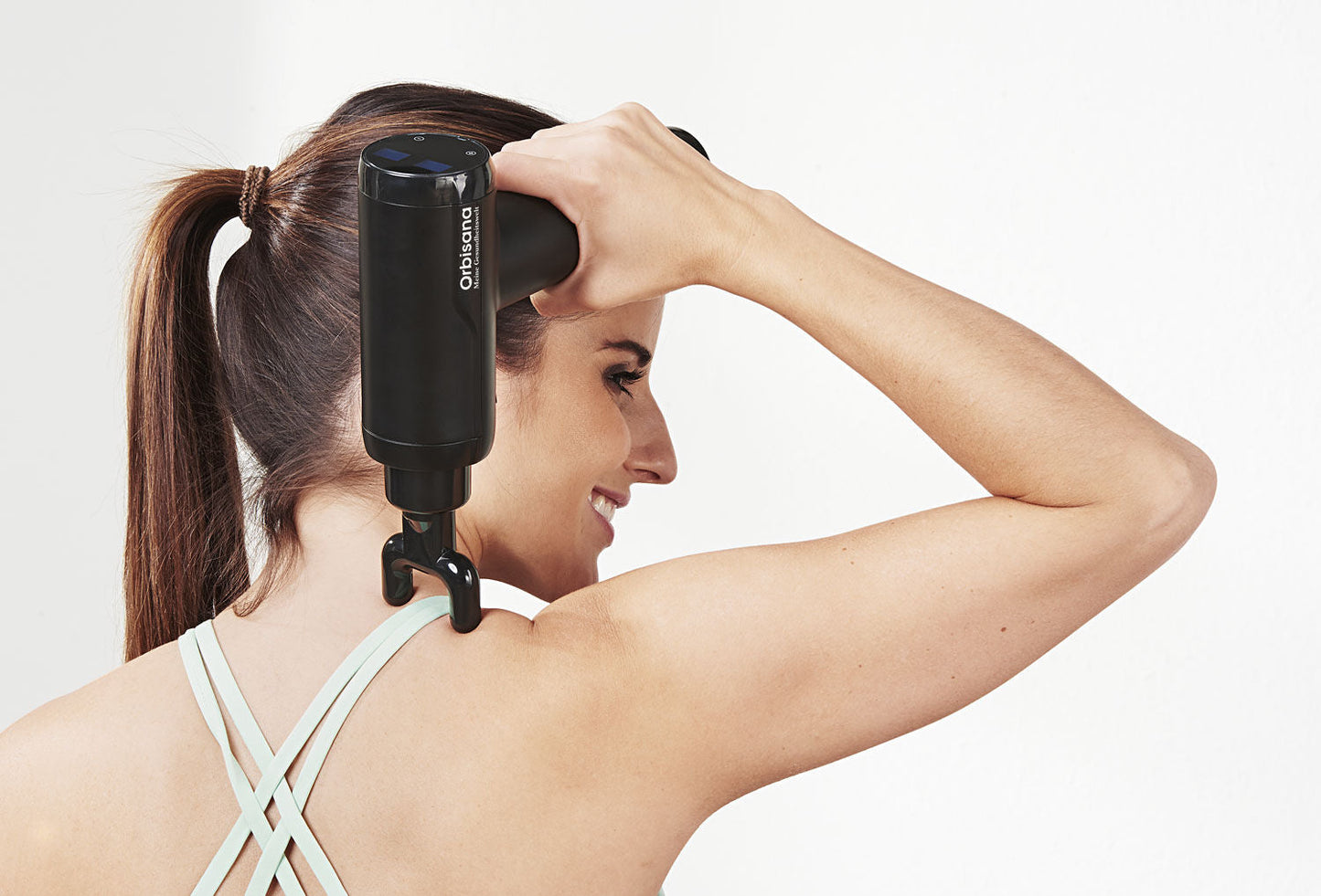 Orbisana Massagepistole mit Wärme- & Kältetherapie, 8-teilig