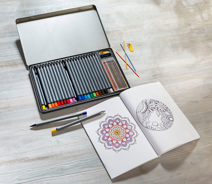 Wiederbefüllbare Buntstifte 50-teilig