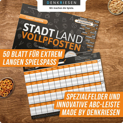 STADT LAND VOLLPFOSTEN® - CLASSIC EDITION - "Intelligenz ist relativ"