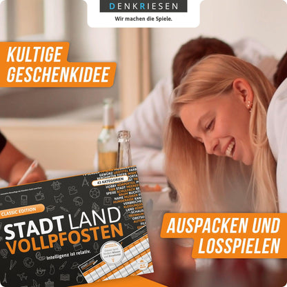 STADT LAND VOLLPFOSTEN® - CLASSIC EDITION - "Intelligenz ist relativ"