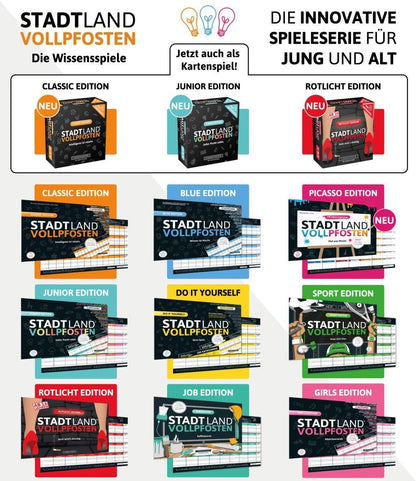 STADT LAND VOLLPFOSTEN® - CLASSIC EDITION - "Intelligenz ist relativ"