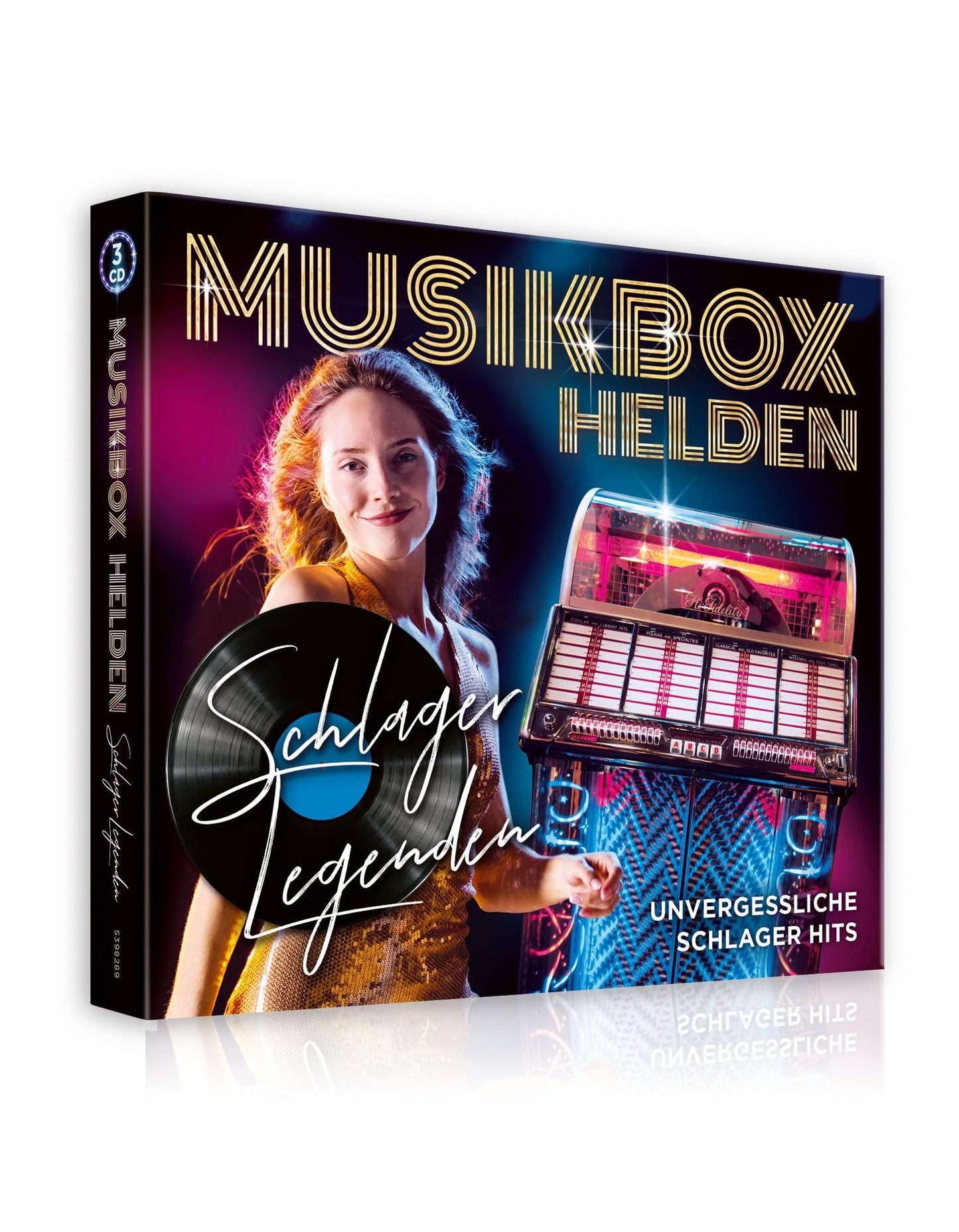 MUSIKBOX HELDEN: Schlager LEGENDEN - Unvergessliche Schlager-Hits (Exklusive 3CD-Box)