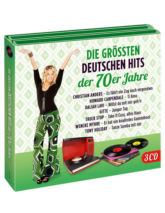 Die grössten deutschen Hits der 70er Jahre (Exklusive 3CD-Box)