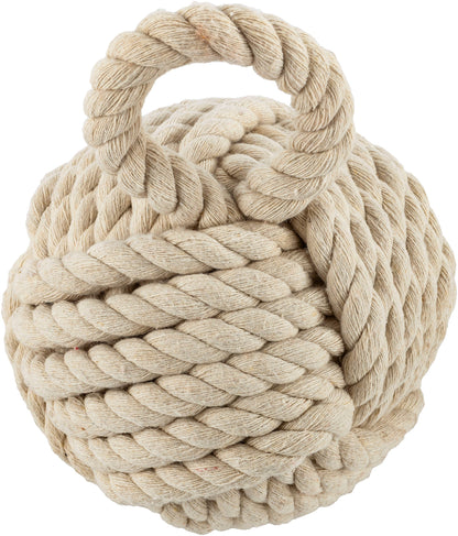 Türstopper "Seemannsknoten" (Farbe: weiss)