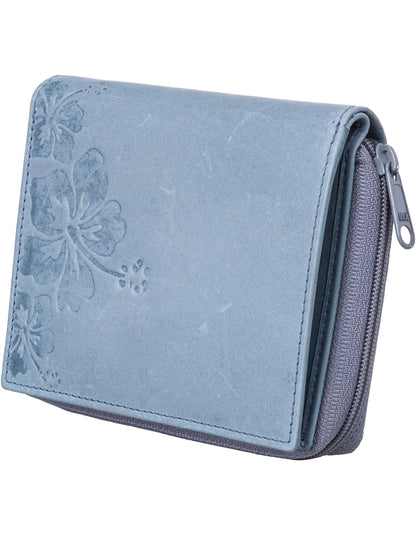 HJP Damen Geldbörse Malva Led, rauchblau