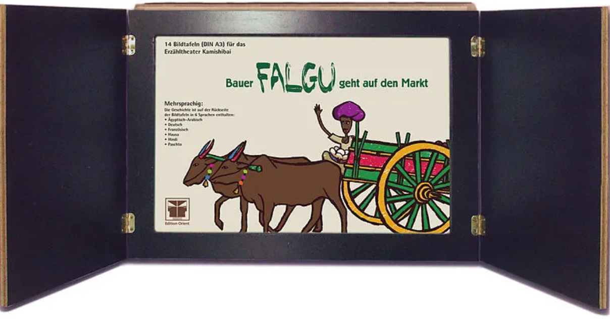 Kamishibai - Bildtafeln in 6 Sprachen