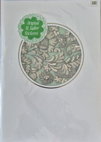 Blanko St.Galler Stickerei
