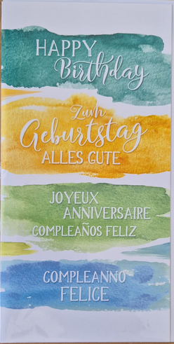 Happy Birthday, zum Geburtstag alles Gute