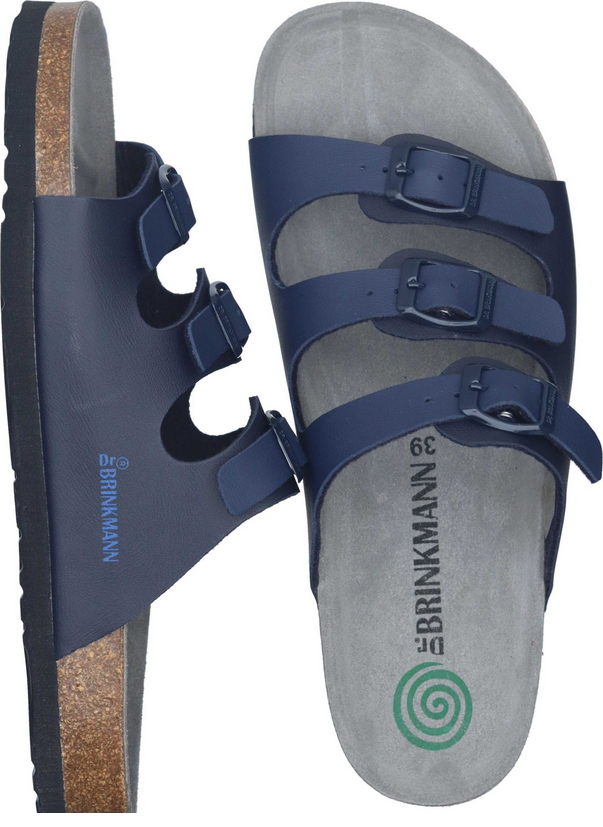 Dr. Brinkmann NOVELDA Pantoletten - Grösse 36, dunkelblau