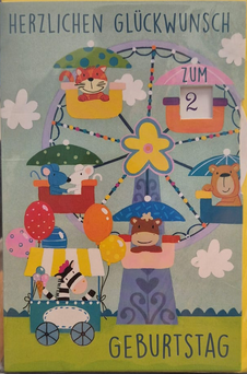 Herzlichen Glückwunsch zum Geburtstag (Zahlen 1-9)