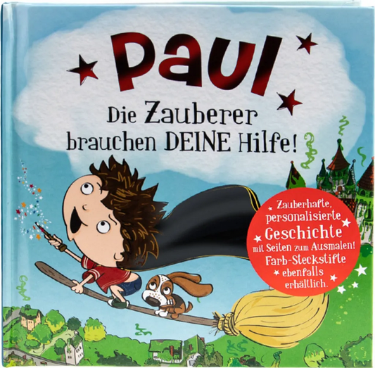 Paul - Das magische Märchenbuch mit deinem Namen
