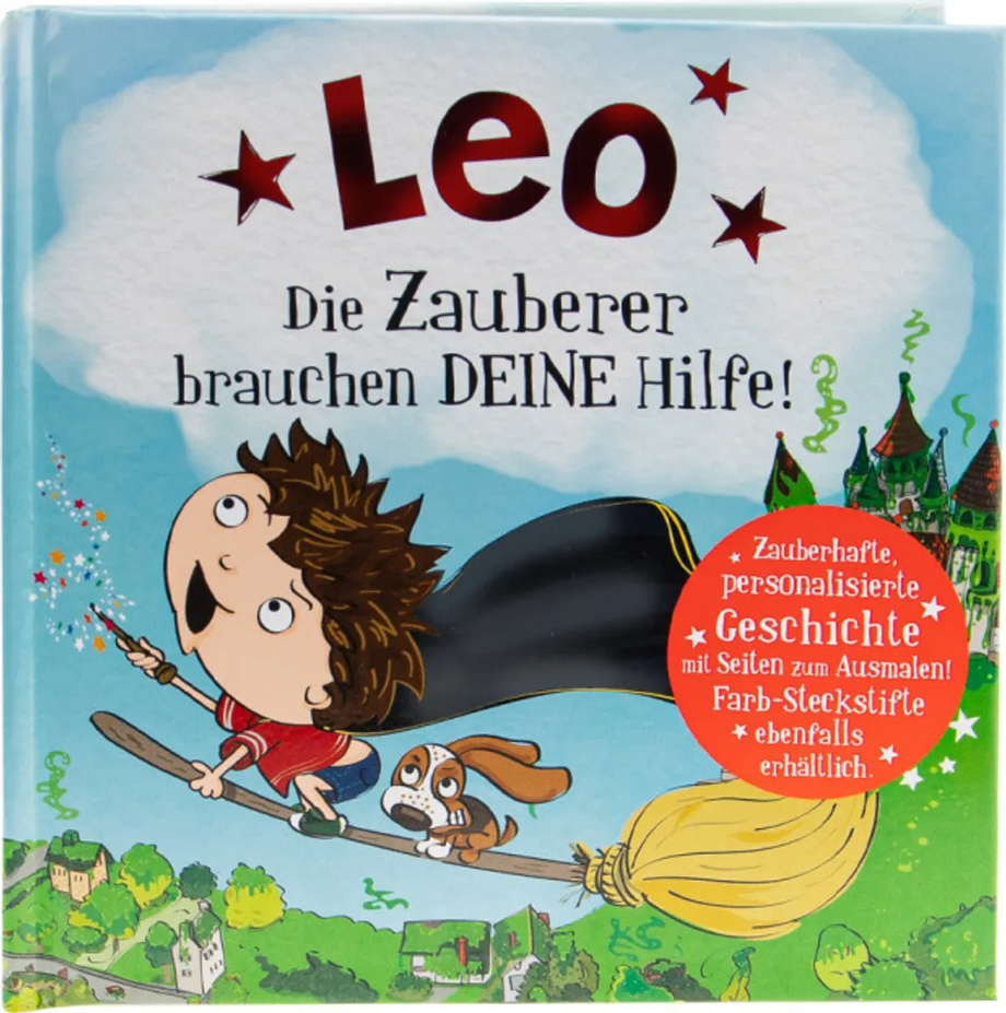 Leo - Das magische Märchenbuch mit deinem Namen