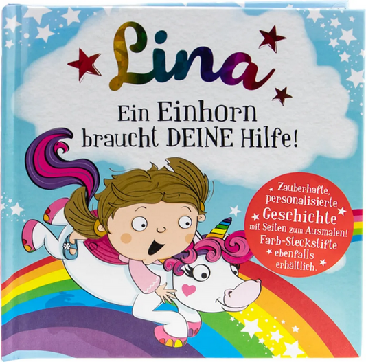 Lina - Das magische Märchenbuch mit deinem Namen