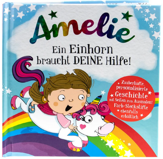 Amelie - Das magische Märchenbuch mit deinem Namen