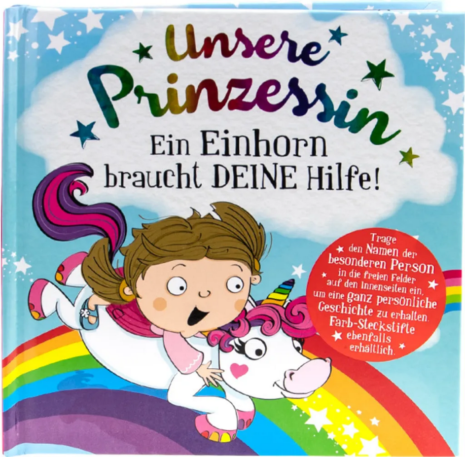 Unsere Prinzessin - Das magische Märchenbuch mit deinem Namen