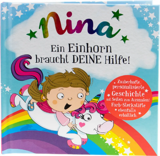 Nina - Das magische Märchenbuch mit deinem Namen