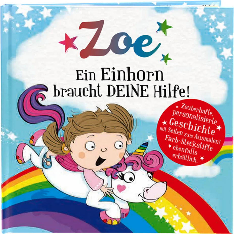 Zoe - Das magische Märchenbuch mit deinem Namen