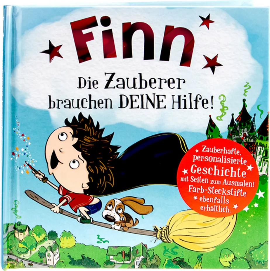 Finn - Das magische Märchenbuch mit deinem Namen