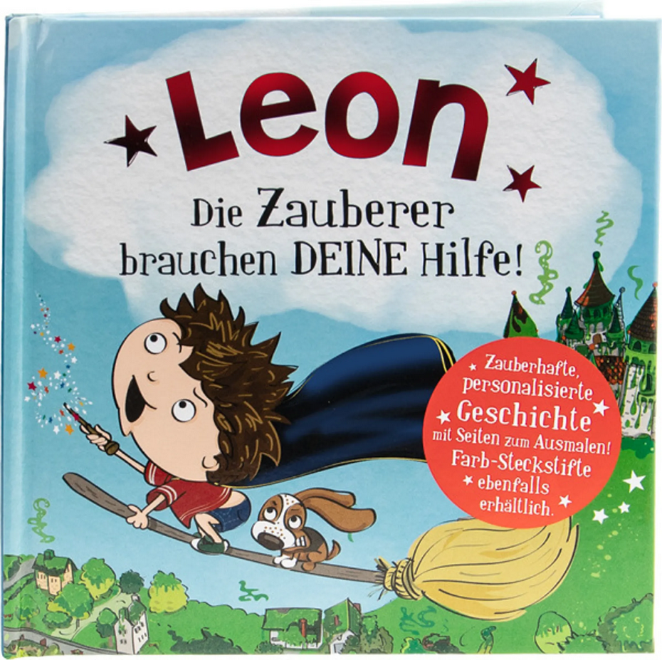 Leon - Das magische Märchenbuch mit deinem Namen