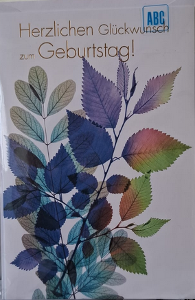 Herzlichen Glückwunsch zum Geburtstag (B6)