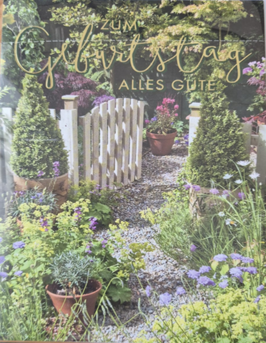 Zum Geburtstag alles Gute (B6)