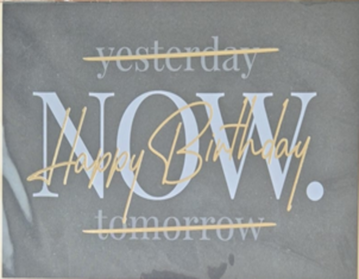 Happy Birthday now(B6)