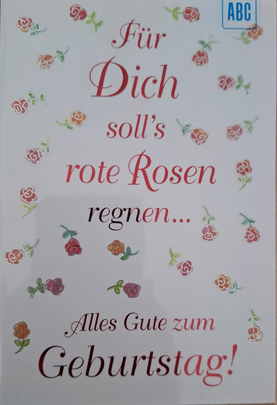 Alles Gute zum Geburtstag(B6)