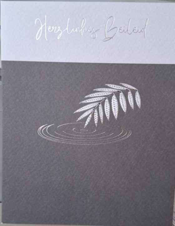 Herzliches Beileid (B6)