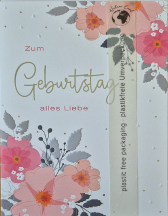 Zum Geburtstg alles Liebe (B6)
