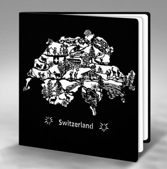 Scherenschnitt - Karte (15 x 15 cm)