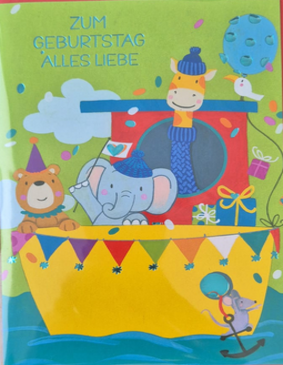 Zum Geburtstag alles Liebe (B6)