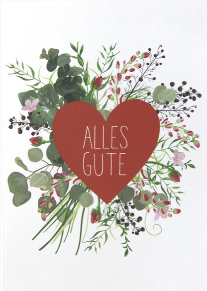 Pop-Up Karte "Alles Gute" (B6)