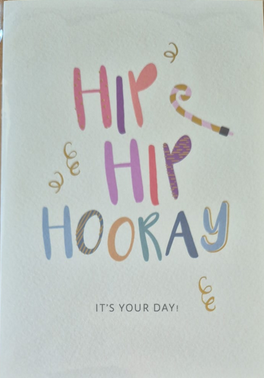 Hip Hip Hooray it`s your Day (B6)