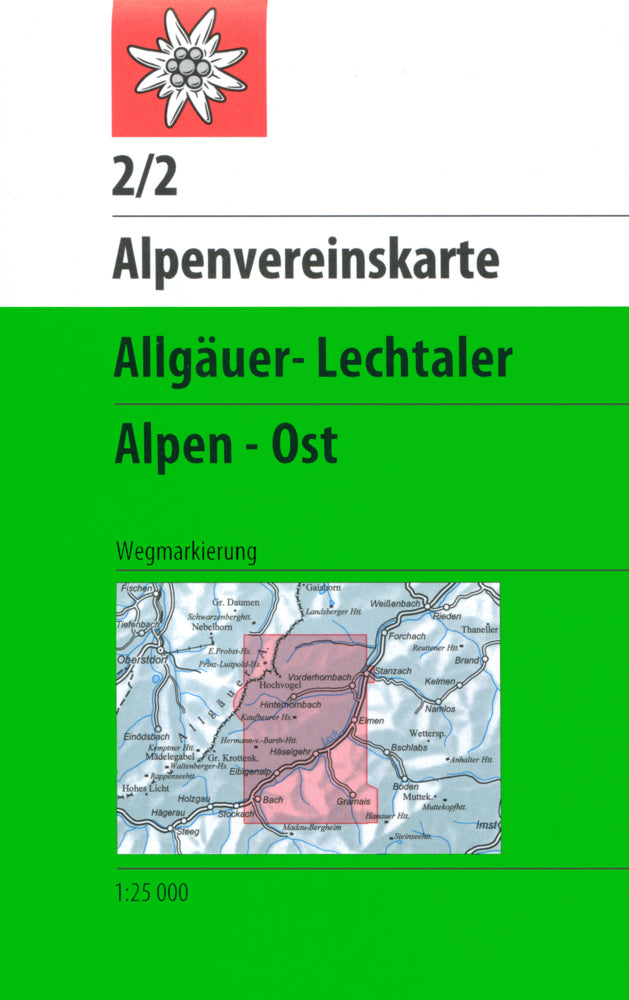 Allgäuer-Lechtaler Alpen - Ost (Deutscher Alpenverein)