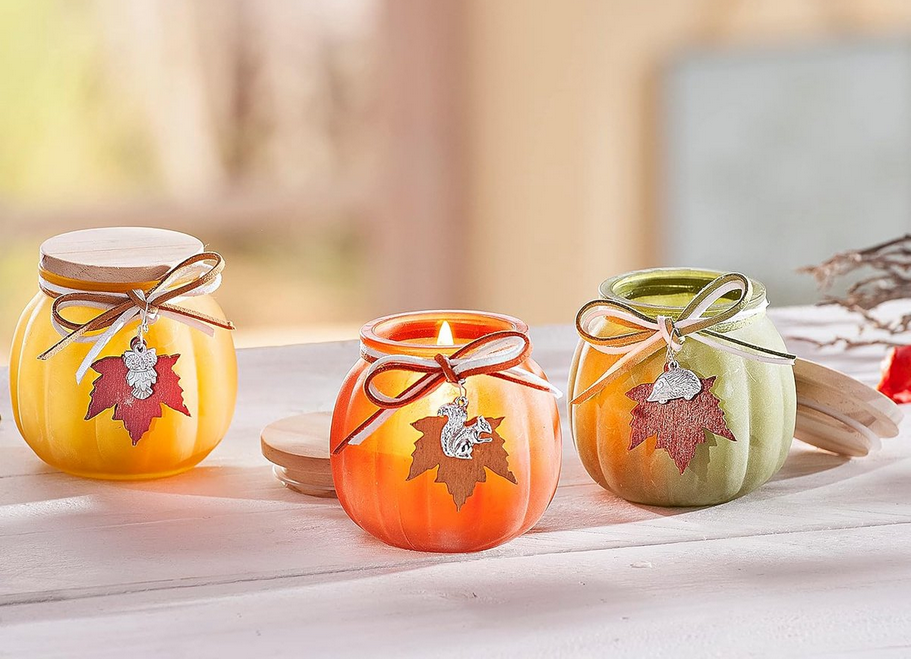 Duftkerzen "Herbstzauber" 3er-Set