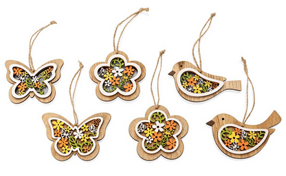 Dekohänger "Frühlingsgruss" 6er-Set