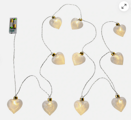 LED-Lichterkette "Frozen Heart"