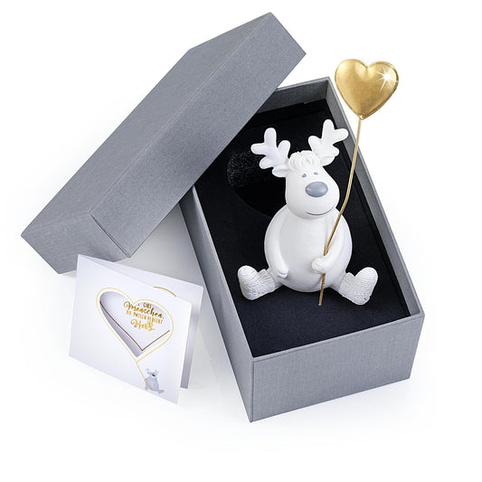 LED-Rentier "Björn" inkl. Grusskarte