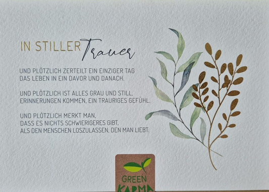 In Stiller Trauer  (B6)