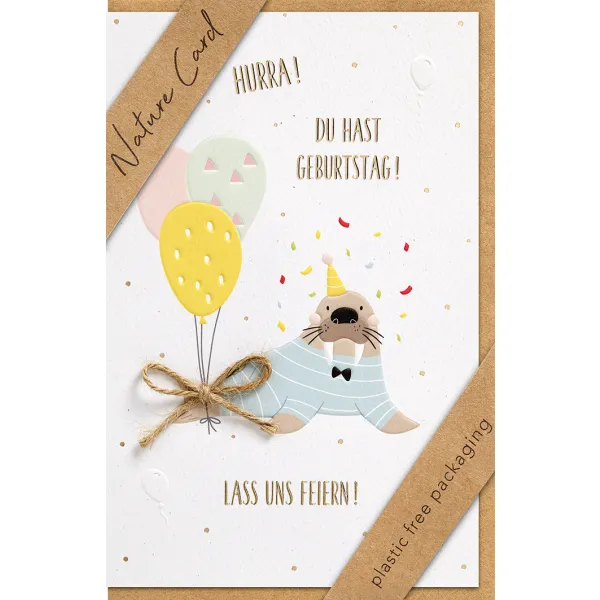 Hurra Du hast Geburtstag  (B6)